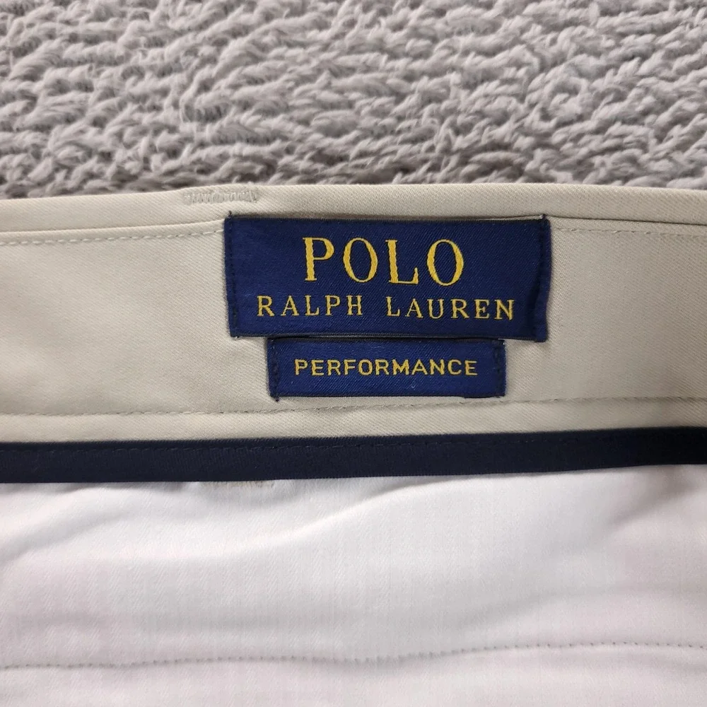 Polo Ralph Lauren Shorts Mens 40 Beige Performance Chino 9